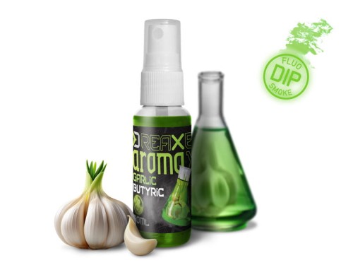 Dip spray Delphin AromaX/30ml | Czosnek-Butyric/zielony fluo