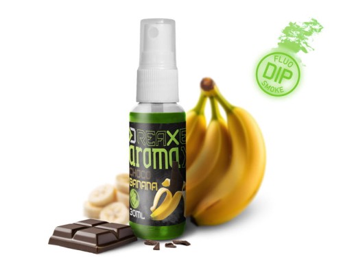Dip spray Delphin AromaX/30ml | Czekolada-Banan/zielony fluo