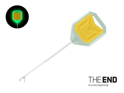 Igła fluo Delphin T-END GripXF LeadCORE