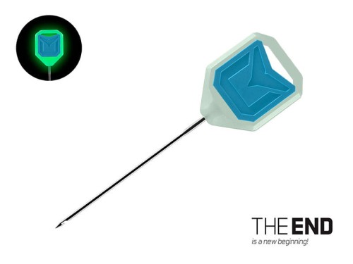 Igła fluo Delphin T-END GripXF SAFETY