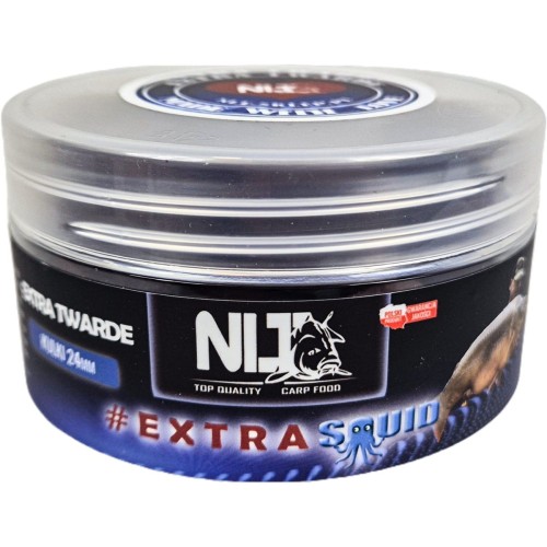 Kulki  hakowe NLT Extra Squid 24mm 150g extra twarde