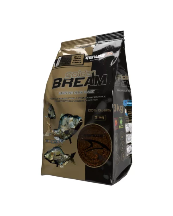 Zanęta GENLOG Golden Bream 3 kg - Leszcz Czarny Piernik-Cynamon.webp