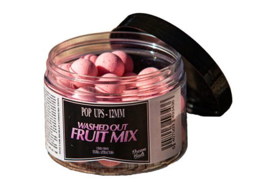 Kulki pływające, pop up 12mm Dream Baits FRUIT MIX Washed Out