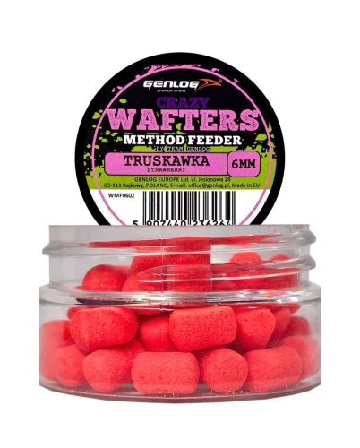 Crazy Wafters Dumbells GENLOG Truskawka 6mm.webp