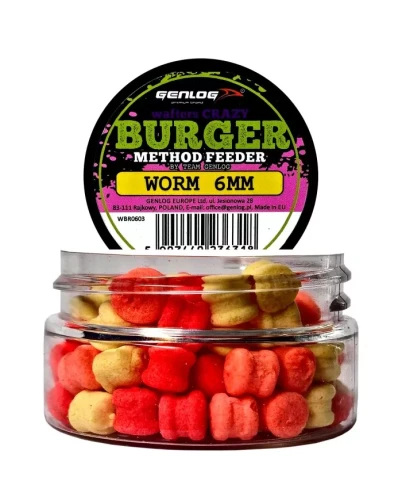 GENLOG WAFTERS BURGER 6MM CRAZY Worm