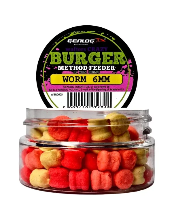 Crazy Wafters Burger GENLOG Worm 6mm.webp