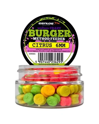 GENLOG WAFTERS BURGER 6MM CRAZY Citrus