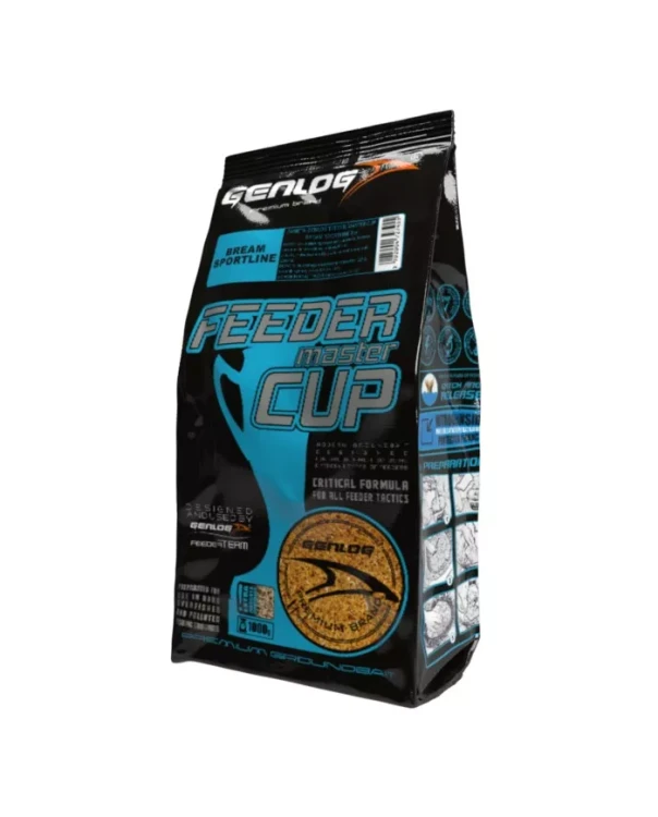 Zanęta GENLOG Feeder Master Cup 1 kg - Club Brasem.webp