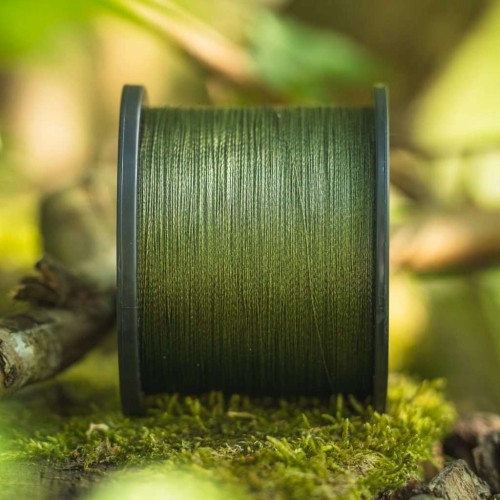 Plecionka główna dociążona I PB Products I Gator Braid RELOADED 0,28mm/25lb 1200m Weed