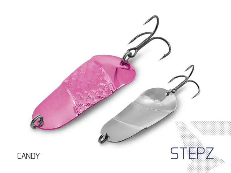 Wahadłówka Delphin STEPZ StripSCALE, 10g CANDY Hook