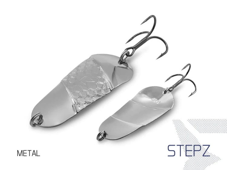 Wahadłówka Delphin STEPZ StripSCALE, 10g METAL Hook #2