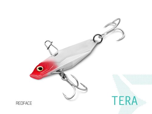 Błystka Delphin TERA, 12g REDFACE hook #8