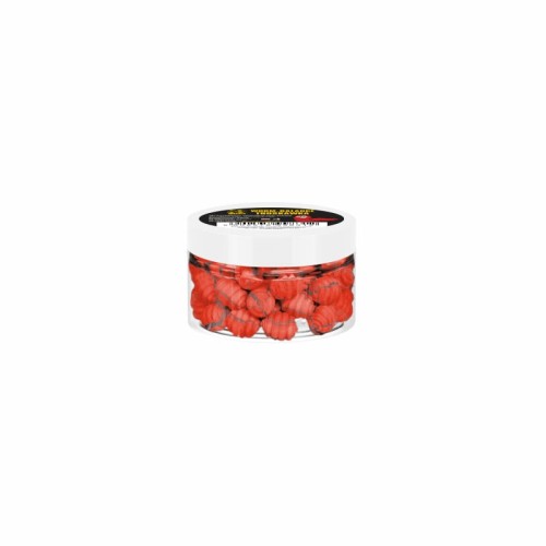 Worm-balance INVADER Truskawka - Nowość 2025  8mm - Waftersy robaczki - 25 ml (13 gram)