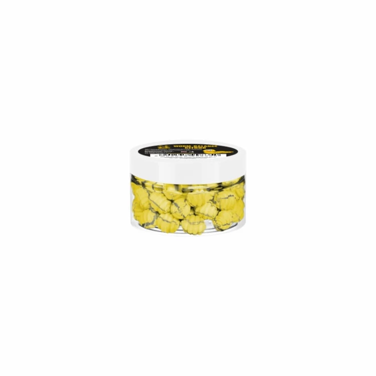Worm-balance INVADER Citrus - Nowość 2025  8mm - Waftersy robaczki - 25 ml (13 gram)