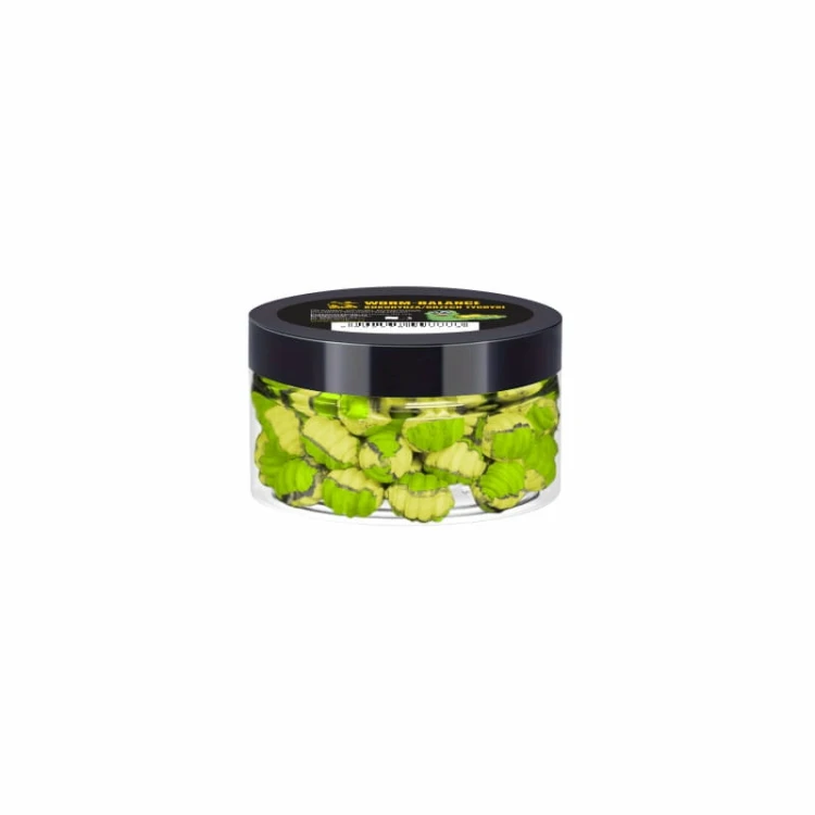 Worm-balance INVADER Kukurydza/Orzech Tygrysi 12mm - Waftersy robaczki - 60 ml (25 gram)