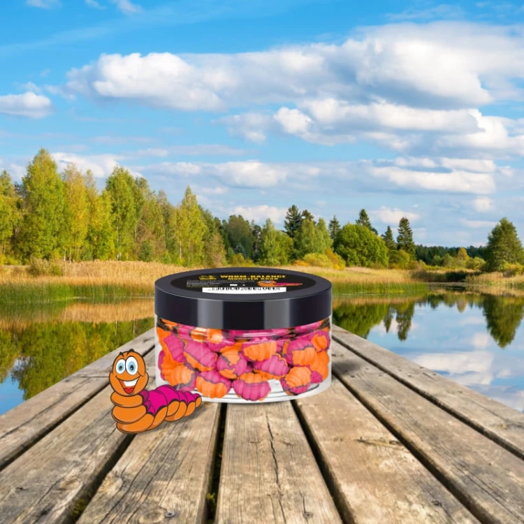 Worm-up INVADER Monster Krab 12mm - Pływające robaczki - 60 ml (20 gram)