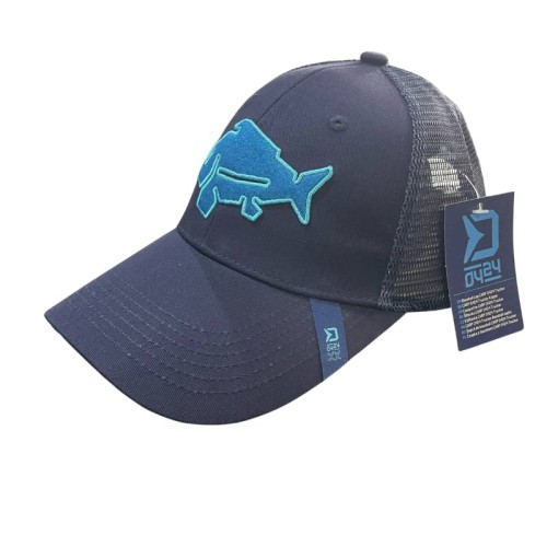 Czapka z daszkiem Delphin Carp Trucker 0424 niebieska