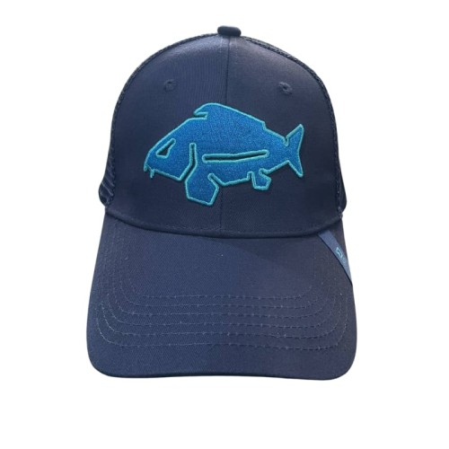 Czapka z daszkiem Delphin Carp Trucker 0424 niebieska