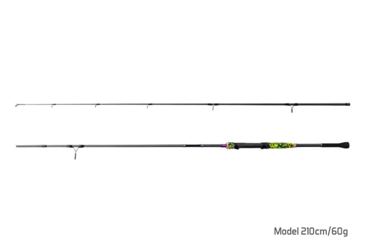 Wędka spinningowa Delphin HYPNOOSA / 2 składy 210cm/60g