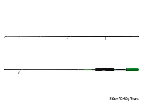 Wędka spinningowa Delphin WASABI Spin NXT, 210cm/10-30g/2 częściowy