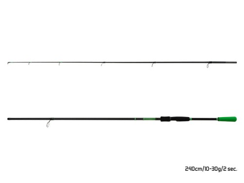 Wędka spinningowa Delphin WASABI Spin NXT, 240cm/10-30g/2 częściowy