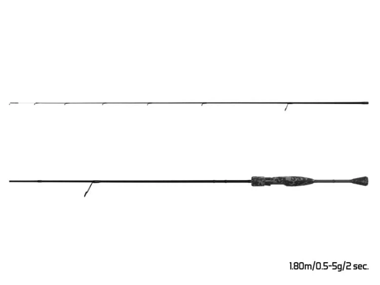 Wędka spinningowa Delphin BANG Darx 180cm/0,5-5g