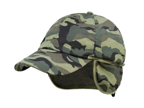 Zimowa czapka z daszkiem Delphin LED OutLINE Camo, UNI
