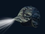 Zimowa czapka z daszkiem Delphin LED OutLINE Camo, UNI