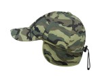 Zimowa czapka z daszkiem Delphin LED OutLINE Camo, UNI