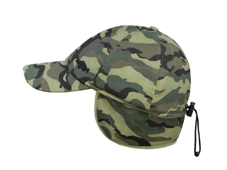 Zimowa czapka z daszkiem Delphin LED OutLINE Camo, UNI