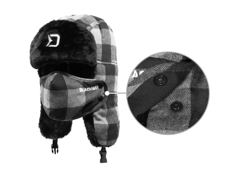 Czapka zimowa Delphin BlackWAY, UNI