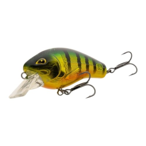 Wobler pływający Rozemeijer Crazy Crank Chrome Perch 6cm 13g #6 BKK