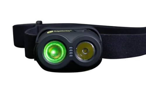RidgeMonkey VRH300X PRO USB Rechargeable Headtorch 5 Colours