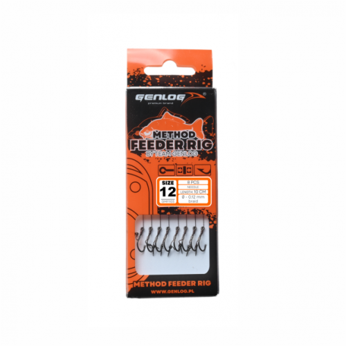 Przypon plecionka Genlog Method Feeder RIG 1105 10 P12 10 I