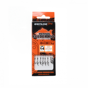 Przypon żyłka Genlog  Method Feeder RIG 1105 14 Z20 10 I