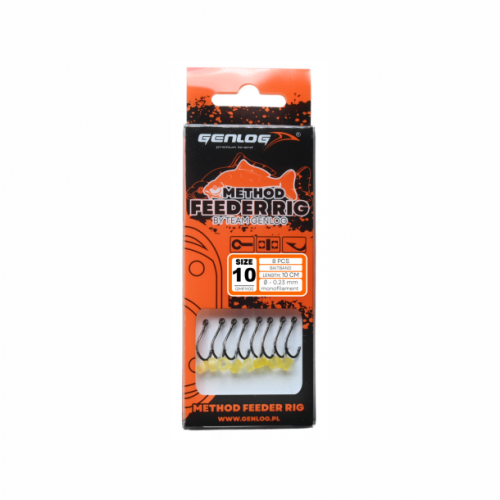 Przypon żyłka Genlog Method Feeder RIG 1105 10 Z23 10 G