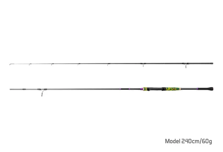 Wędka spinningowa Delphin HYPNOOSA / 2 składy 240cm/60g