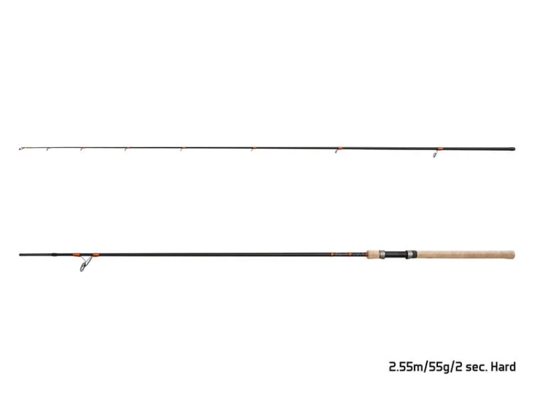 Wędka spinningowa Delphin CORX Spin Hard, 255cm/55g/2częściowy