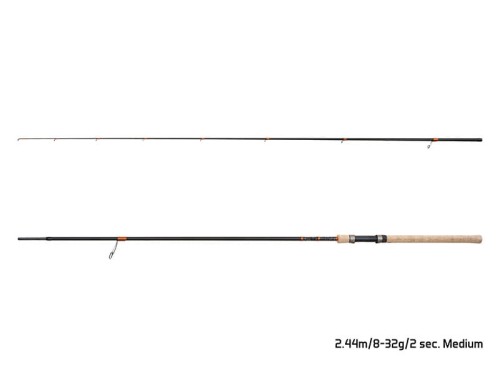 Wędka spinningowa Delphin CORX Spin Medium, 244cm/8-32g/2częściowy