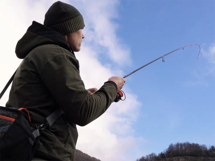 Wędka spinningowa Delphin CORX Spin Light, 185cm/2-7g/2częściowy