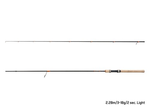 Wędka spinningowa Delphin CORX Spin Light, 228cm/3-18g/2częściowy