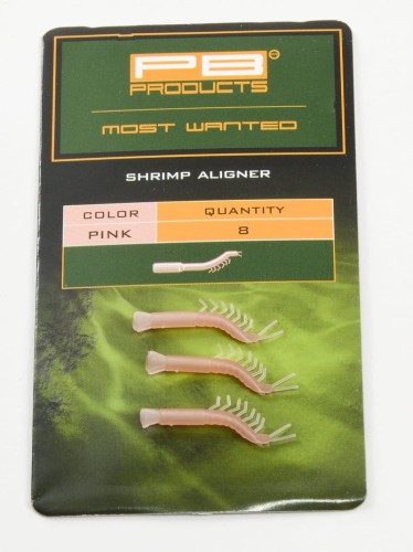Pozycjoner krewetka | PB Products | Shrimp Aligner Pink 8szt.