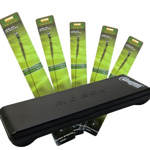 Zestaw Piórnik magnetyczny  i 5 przyponów Combi Rig STIFF