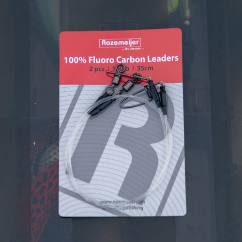 Rozemeijer 100% Fluoro Carbon Leaders 100lb 35cm 2szt. PRZYPON FLUOROCARBON