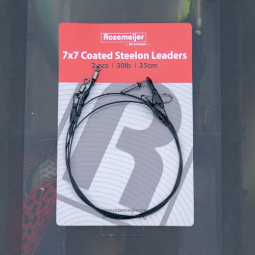 Rozemeijer Coated Steelon Leaders 30lb 35cm 2szt. 7x7 PRZYPON spinningowy