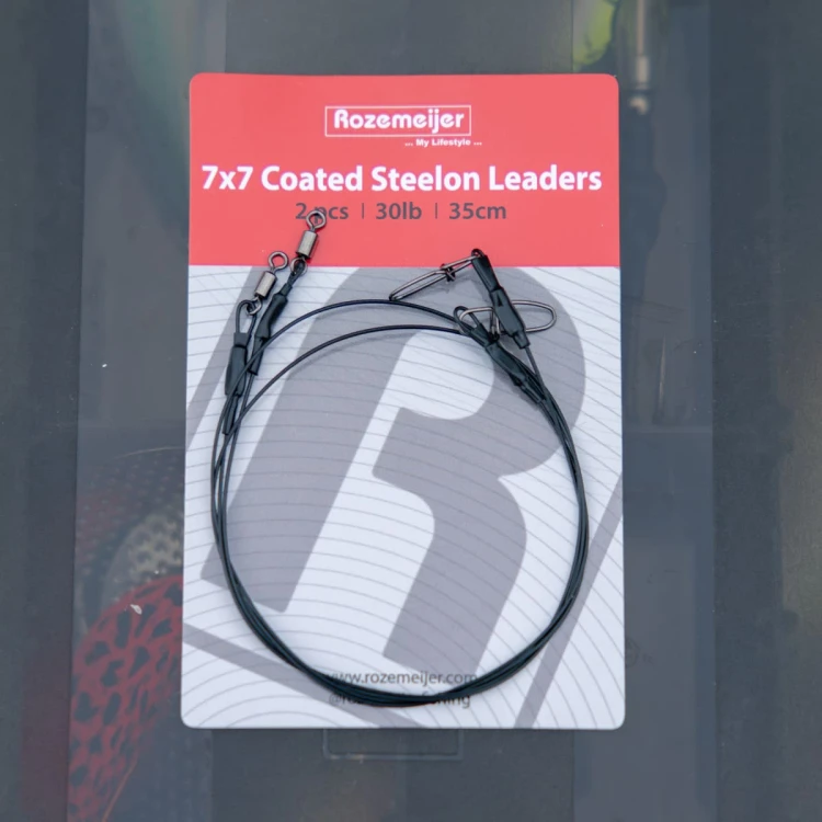 Rozemeijer Coated Steelon Leaders 30lb 35cm 2szt. 7x7 PRZYPON spinningowy