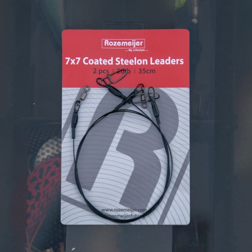 Rozemeijer Coated Steelon Leaders 20lb 35cm 2szt. 7x7 PRZYPON spinningowy