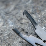 Rozemeijer Splitring Pliers & Braid Cutter Titanium 5"/ 12,7cm TYTANOWE NOŻYCZKI DO PLECIONKI I OTWIERACZ KÓŁEK