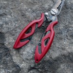 Rozemeijer Splitring Pliers & Braid Cutter Titanium 5"/ 12,7cm TYTANOWE NOŻYCZKI DO PLECIONKI I OTWIERACZ KÓŁEK