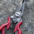 Rozemeijer Splitring Pliers & Braid Cutter Titanium 5"/ 13cm TYTANOWE NOŻYCZKI DO PLECIONKI I OTWIERACZ KÓŁEK